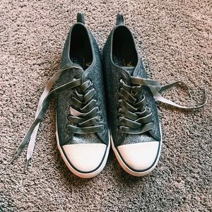 American Eagle Glitter Sneakers